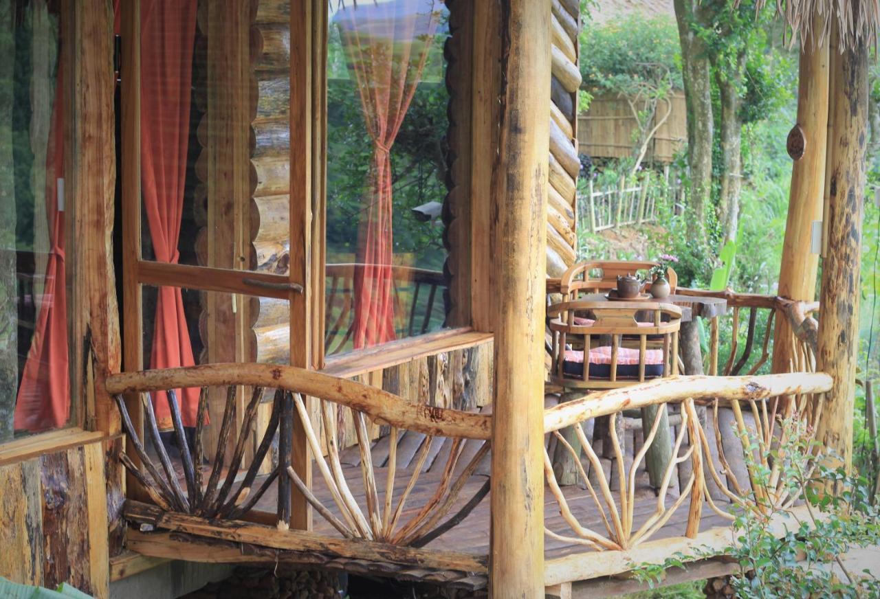 Pu Luong Treehouse Villa Bagian luar foto