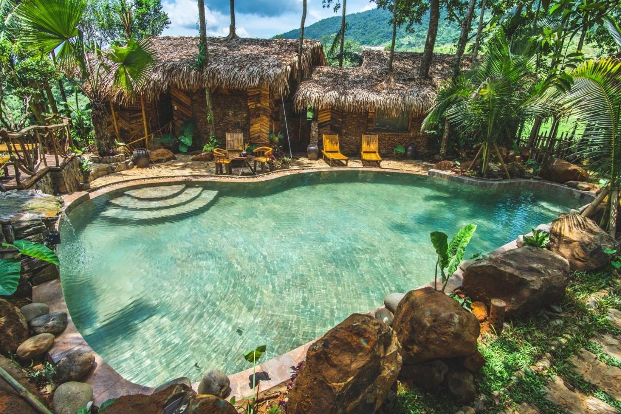 Pu Luong Treehouse Villa Bagian luar foto